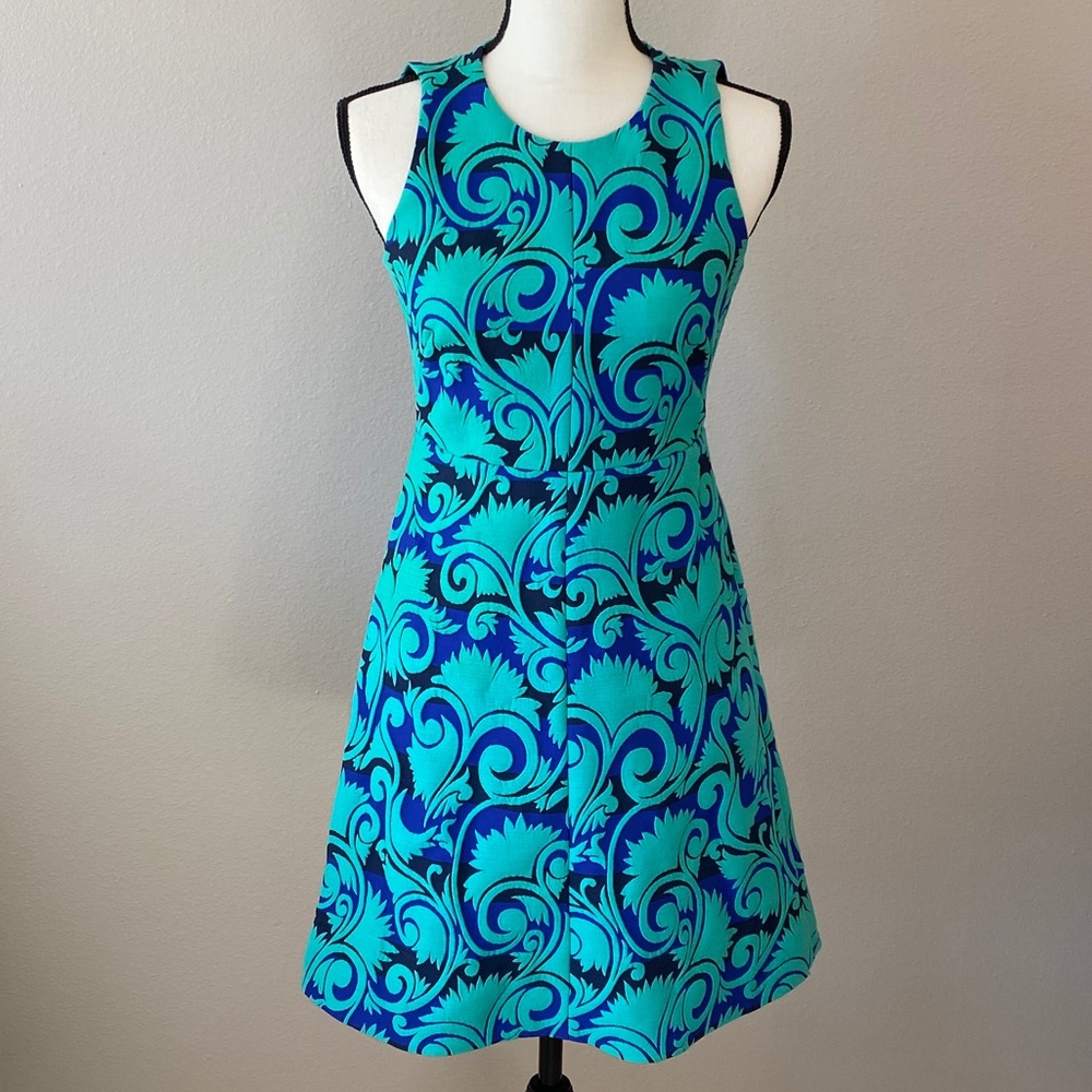 J Crew patterned Mini Dress